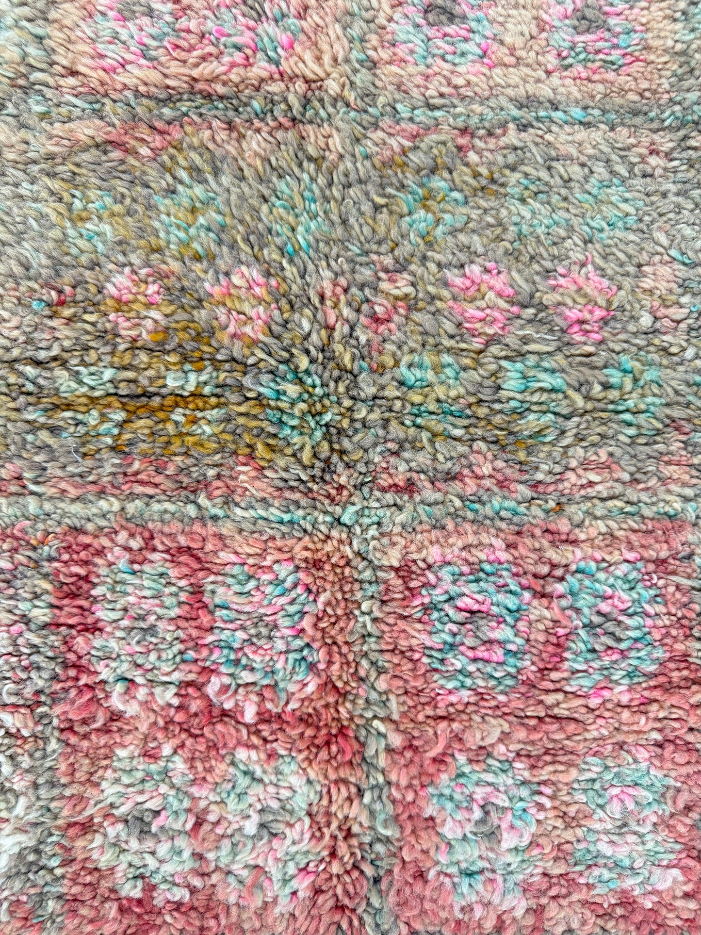 Vintage Moroccan High Atlas Tribe Runner