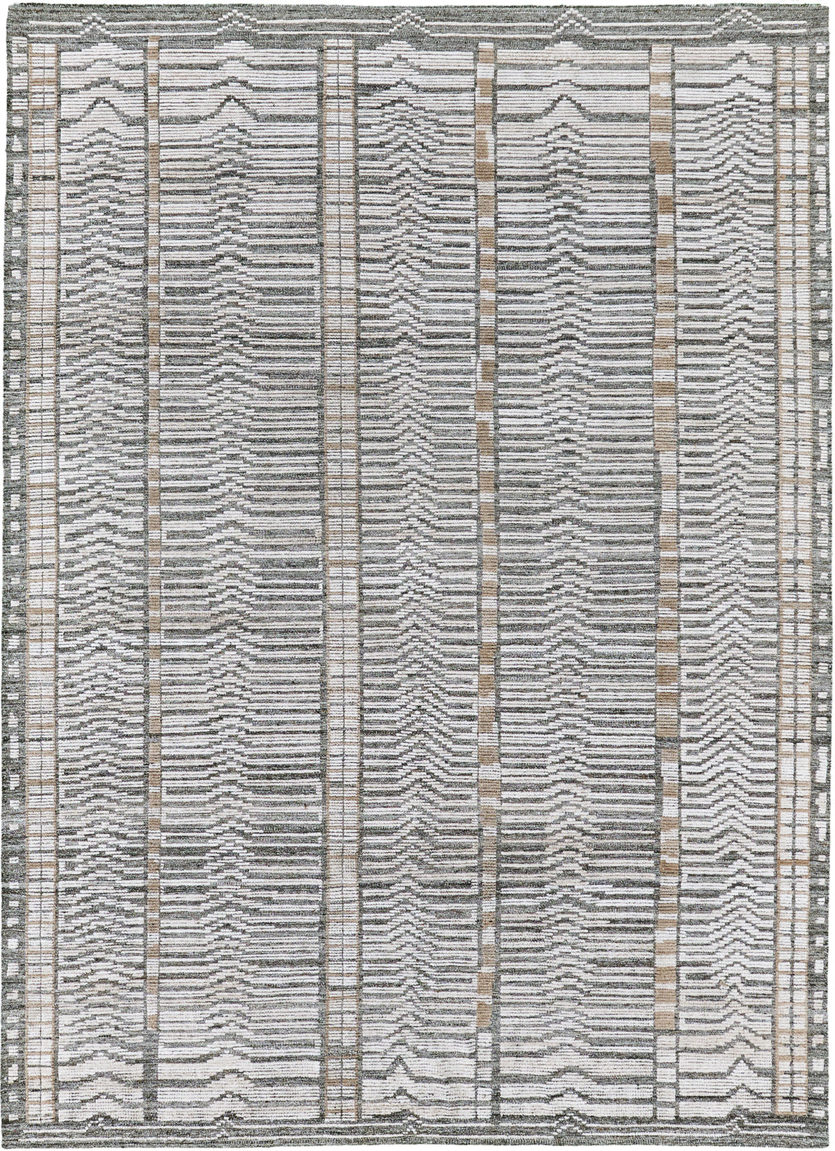 Tala, Nasim Collection, Warm Gray - one-of-a-kind handmade area rug