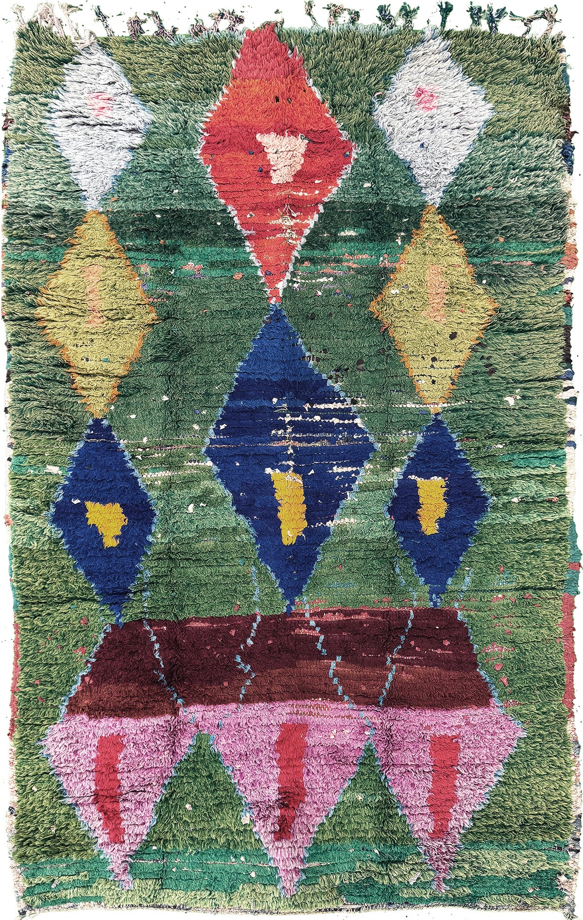 Vintage Moroccan Azilal - handwoven in Morocco - one-of-a-kind handmade area rug [#6]