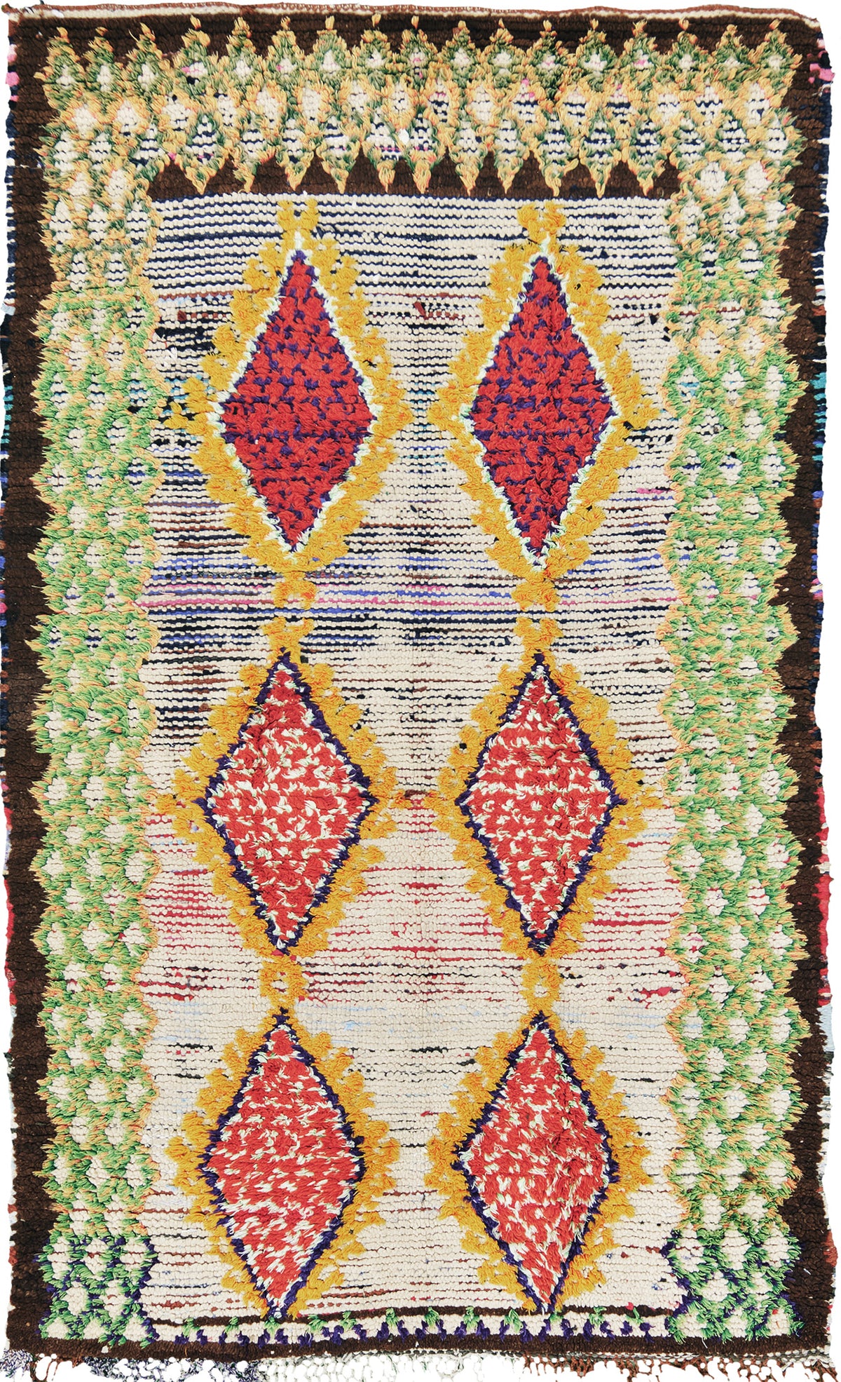 Vintage Moroccan Azilal - handwoven in Morocco - one-of-a-kind handmade area rug [#8]