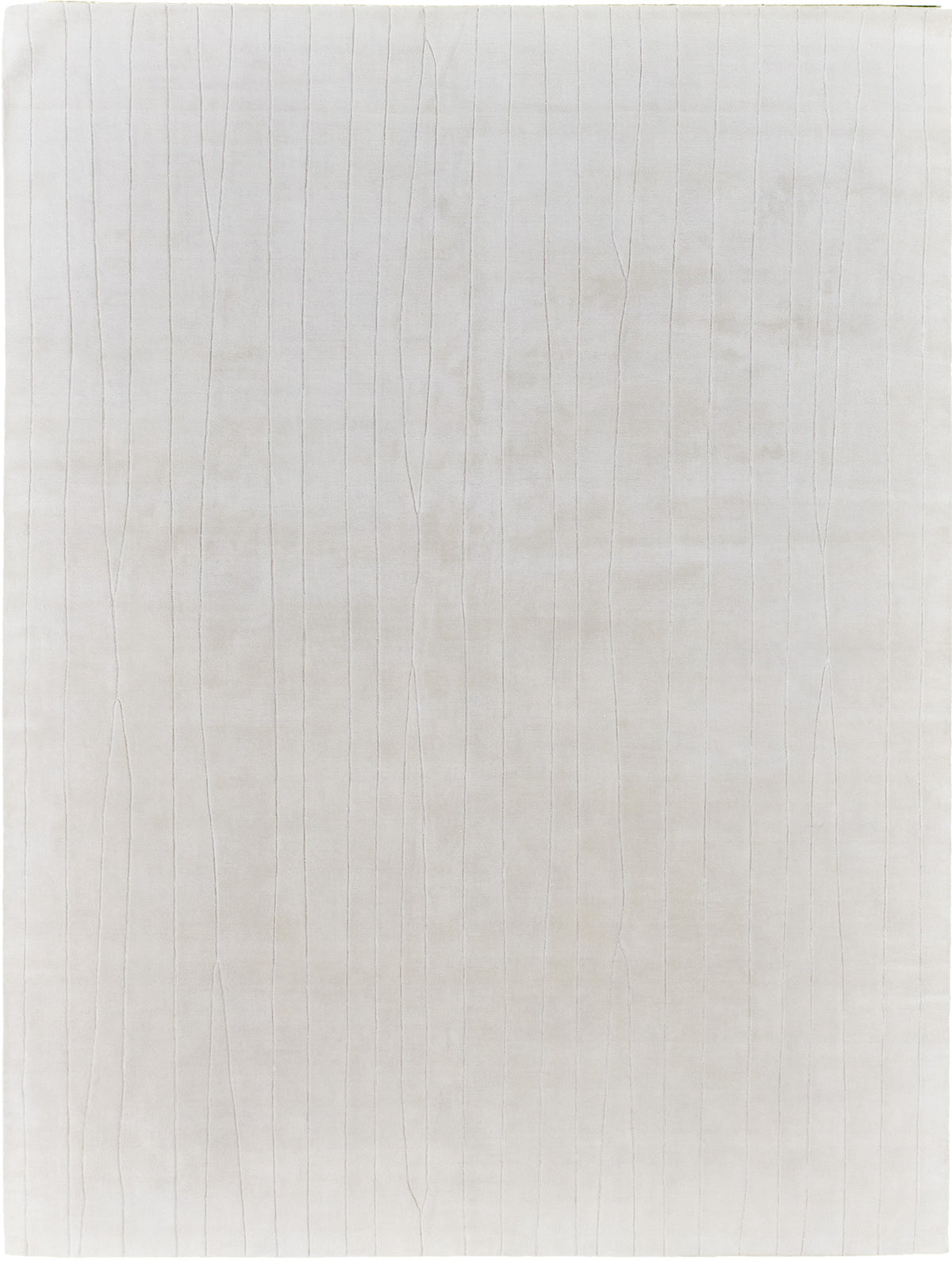SÃ¤de.01 by Jenni Lauri, White - one-of-a-kind handmade area rug