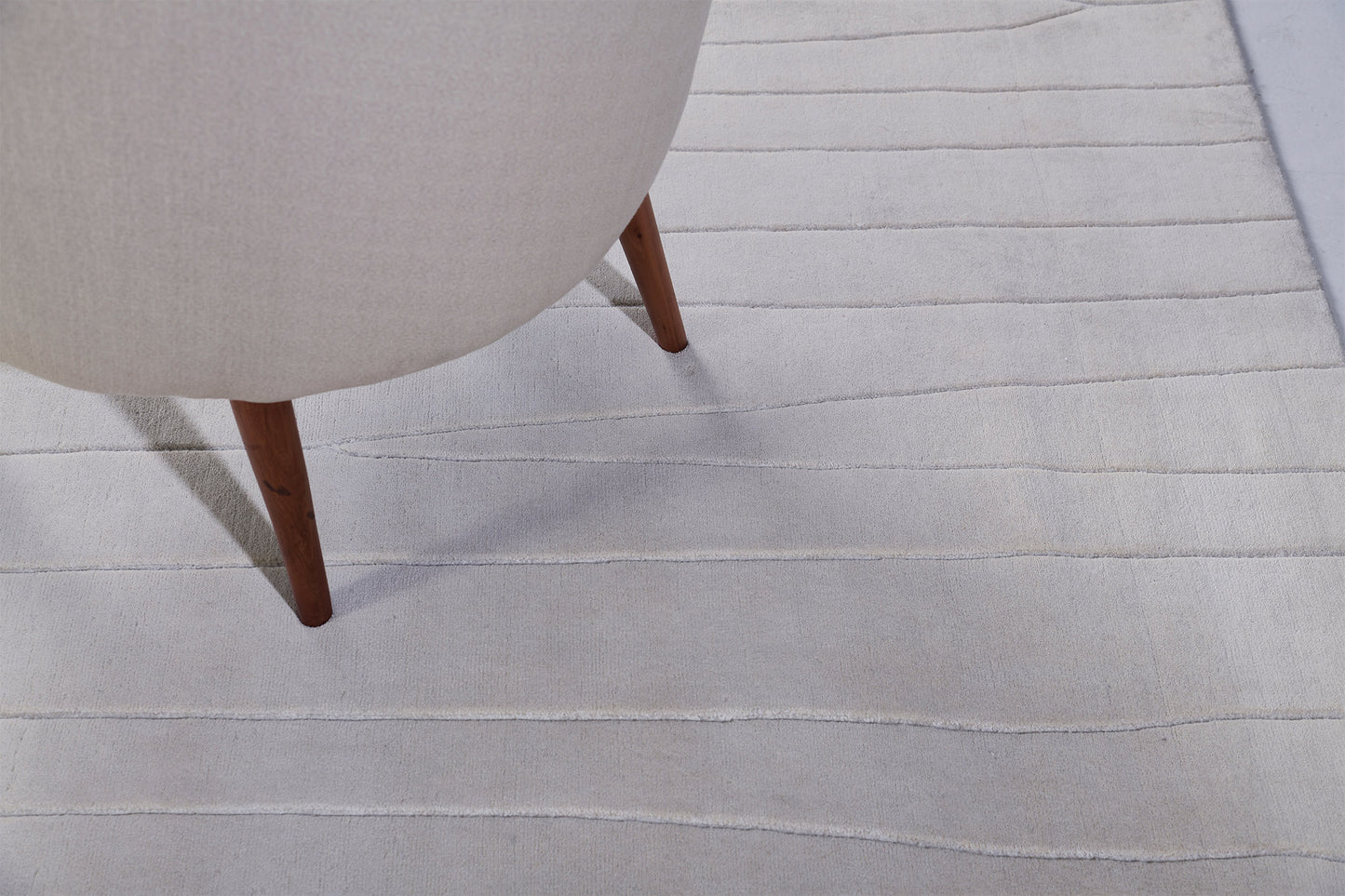 SÃ¤de.01 by Jenni Lauri, White - detailed border and fringe