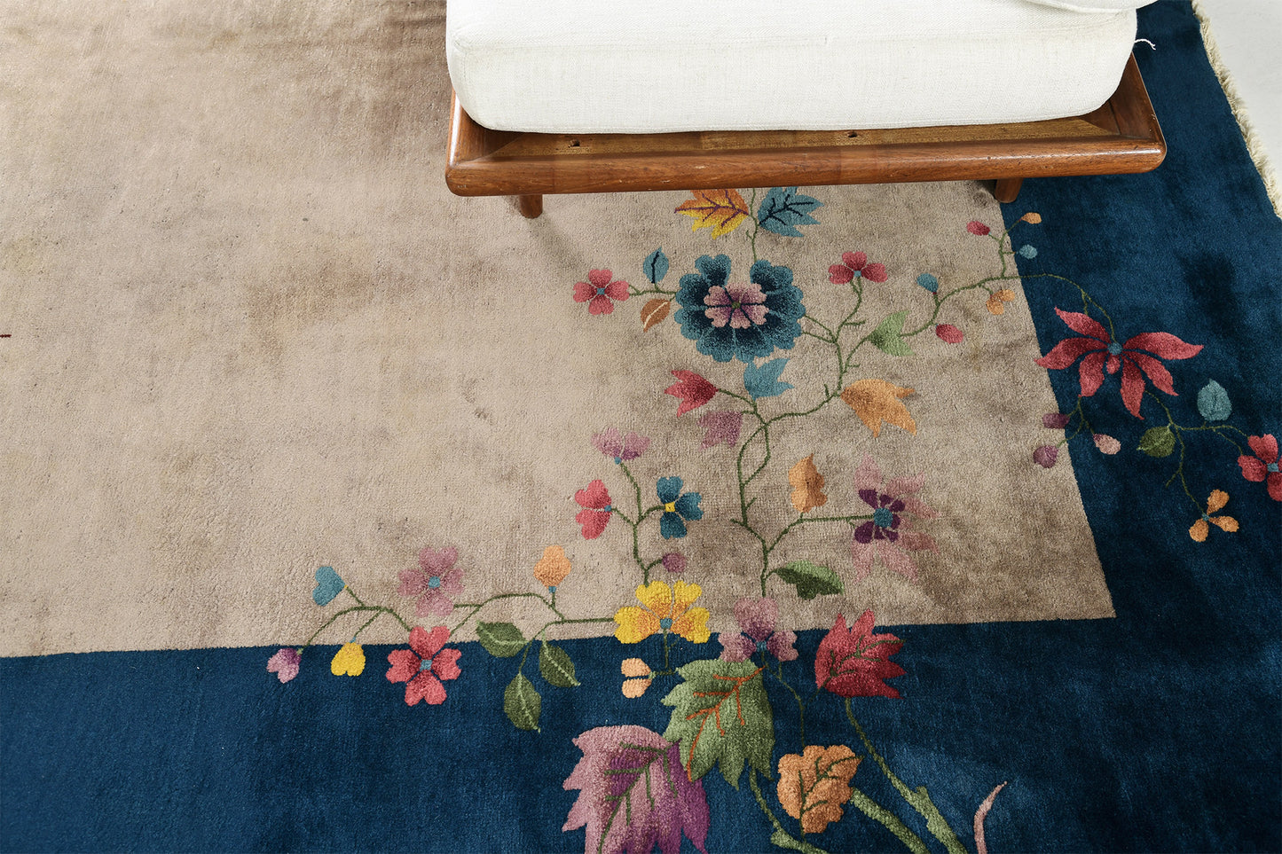 Antique Chinese Nichols Art Deco Rug