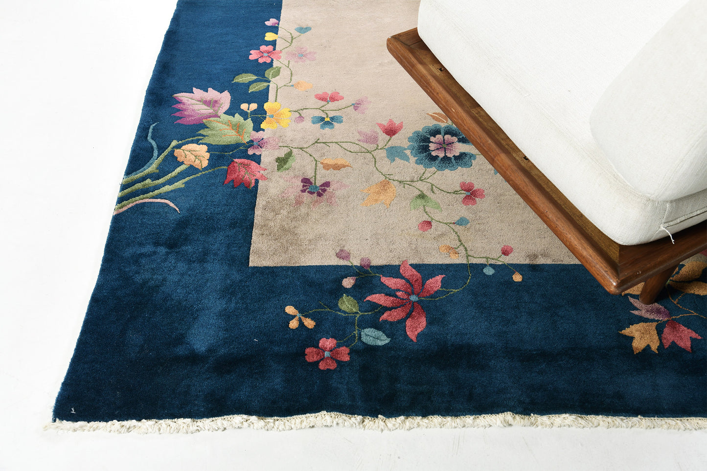 Antique Chinese Nichols Art Deco Rug