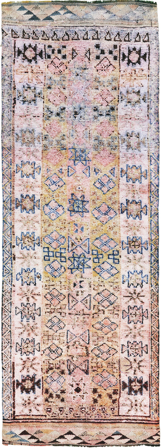 Vintage Moroccan Azilal Runner