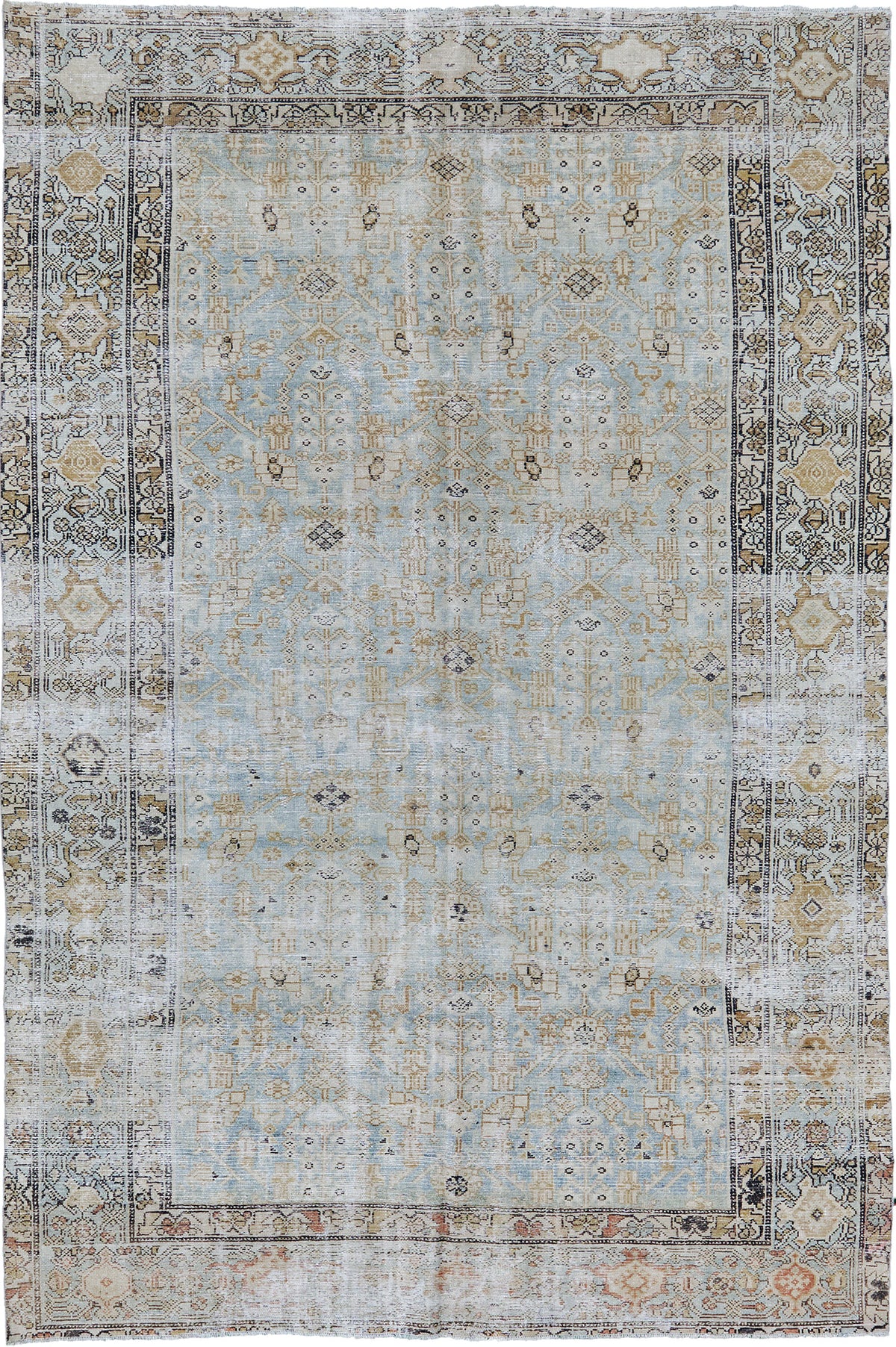 Antique Persian Malayer - one-of-a-kind handmade area rug [#13]