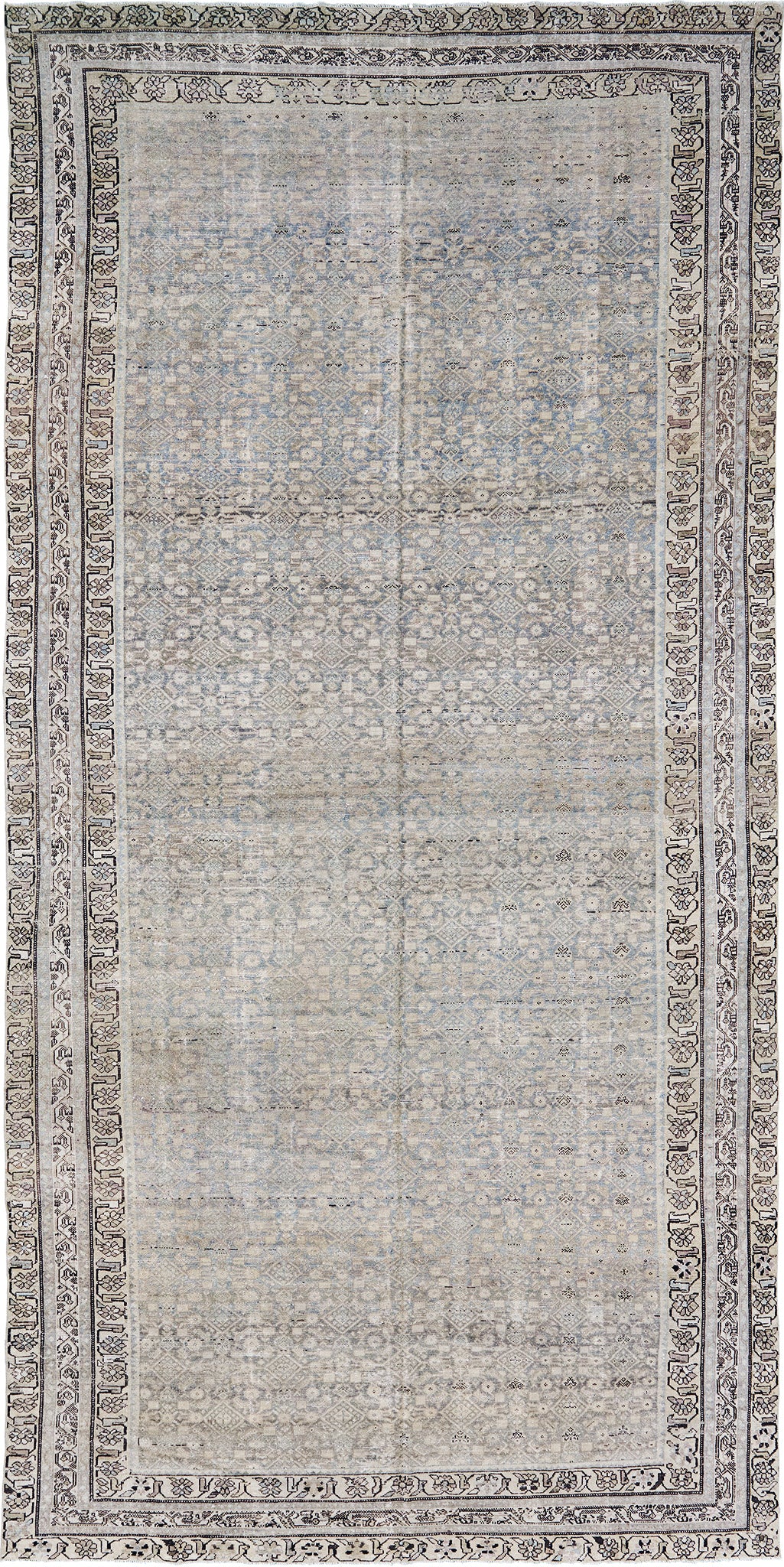 Antique Persian Malayer - one-of-a-kind handmade area rug [#12]