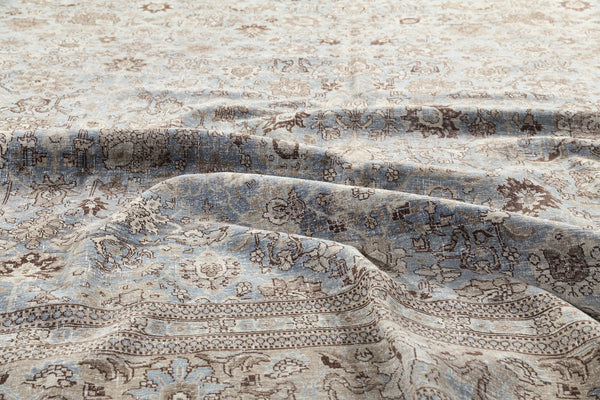 Antique Persian Tabriz - styled in room setting [#20]