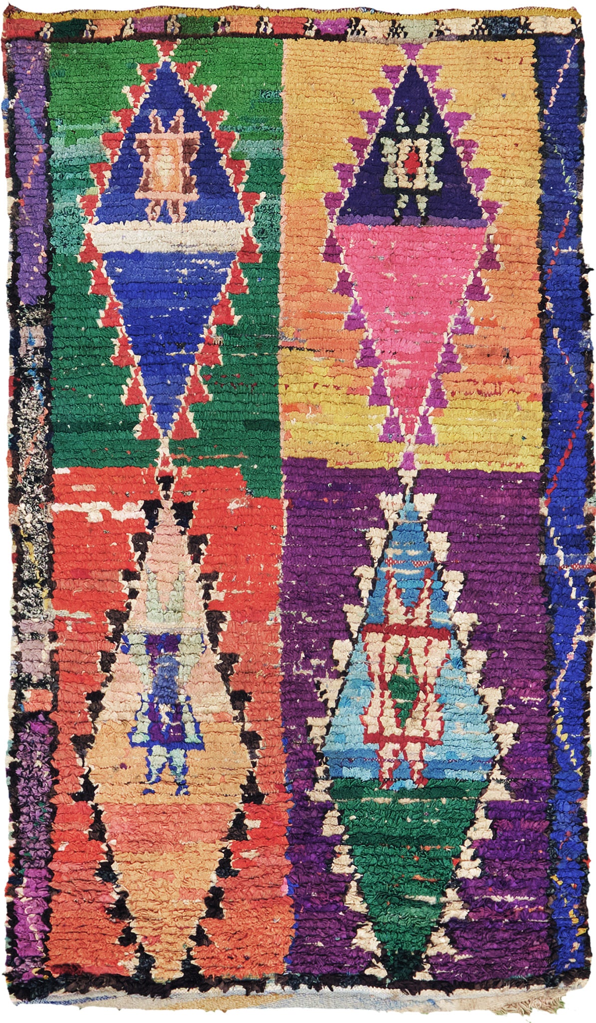Vintage Moroccan Azilal - handwoven in Morocco - one-of-a-kind handmade area rug [#17]