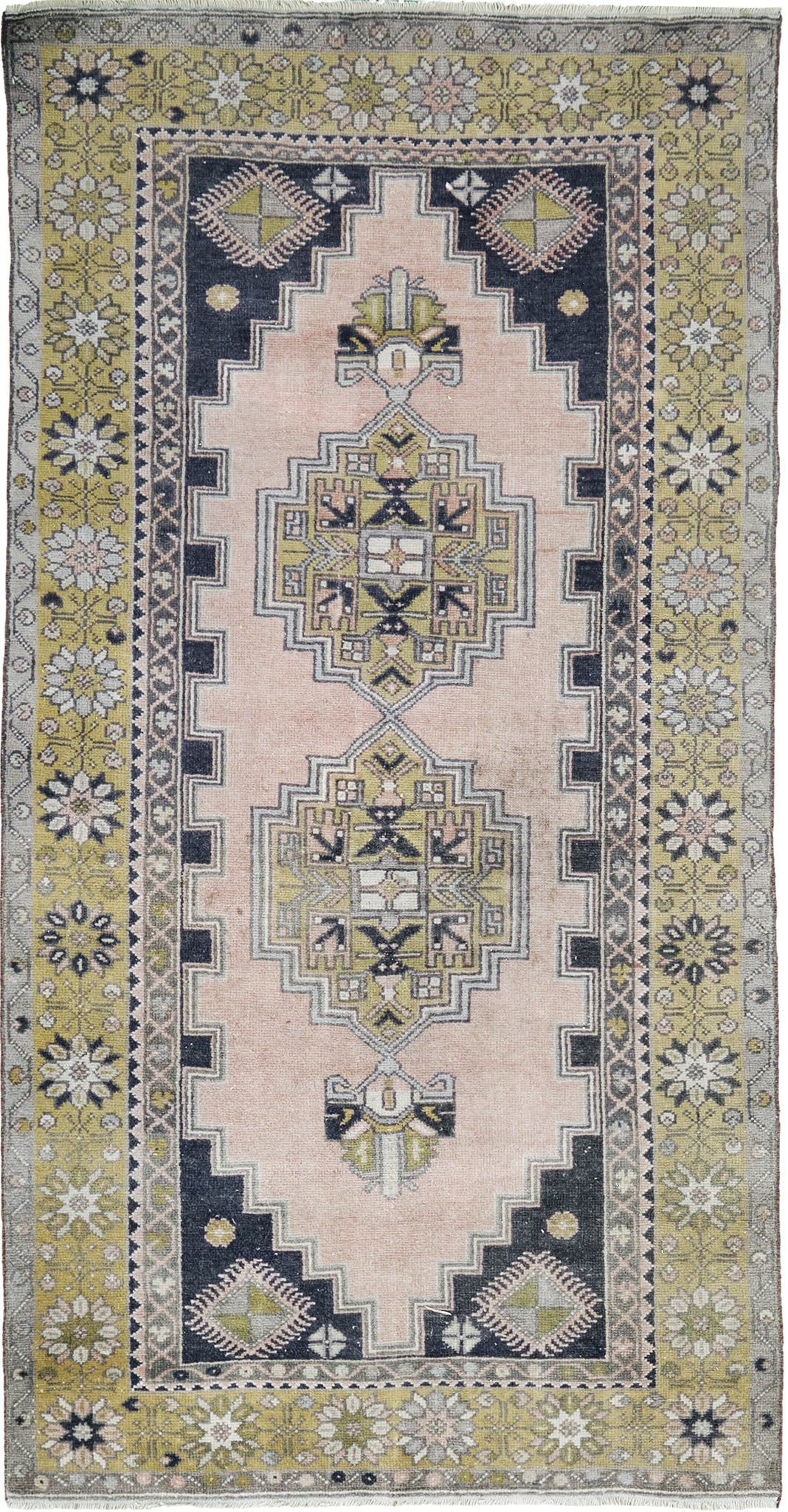 Vintage Turkish Anatolian - hand-knotted in Turkey - one-of-a-kind handmade area rug [#36]
