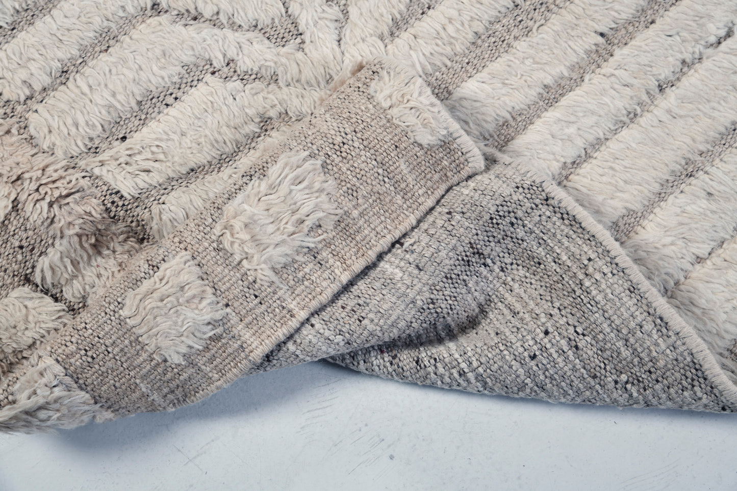 Tala Runner, Atlas Collection, Ivory Silver