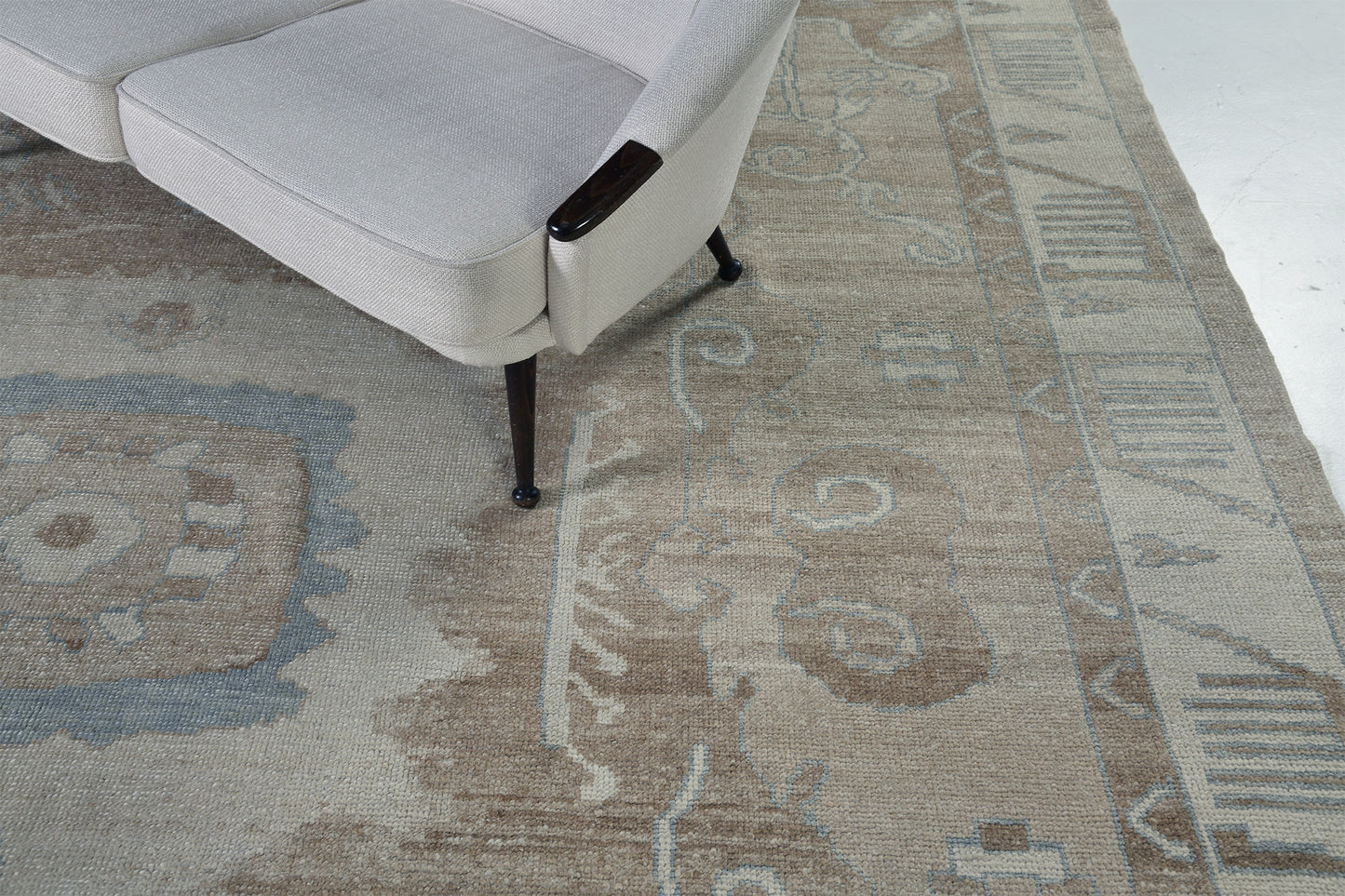 Turkish Kars - hand-knotted in Turkey - styled in room setting [#1]