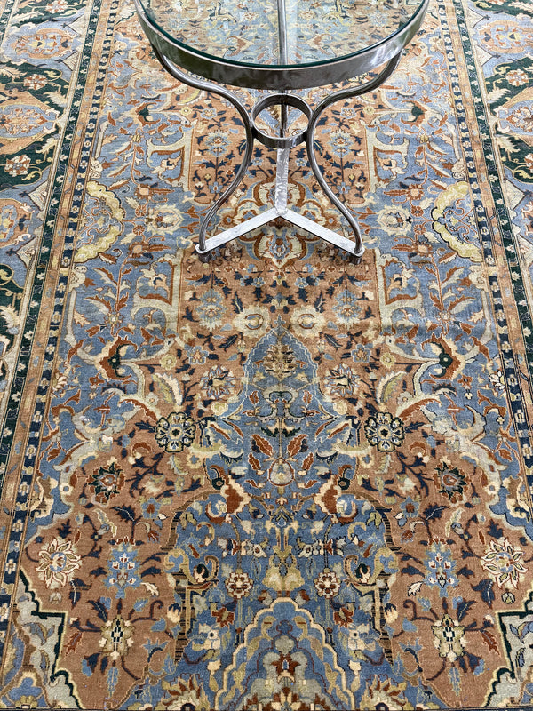Antique Indo Agra - overhead flat lay view [#4]