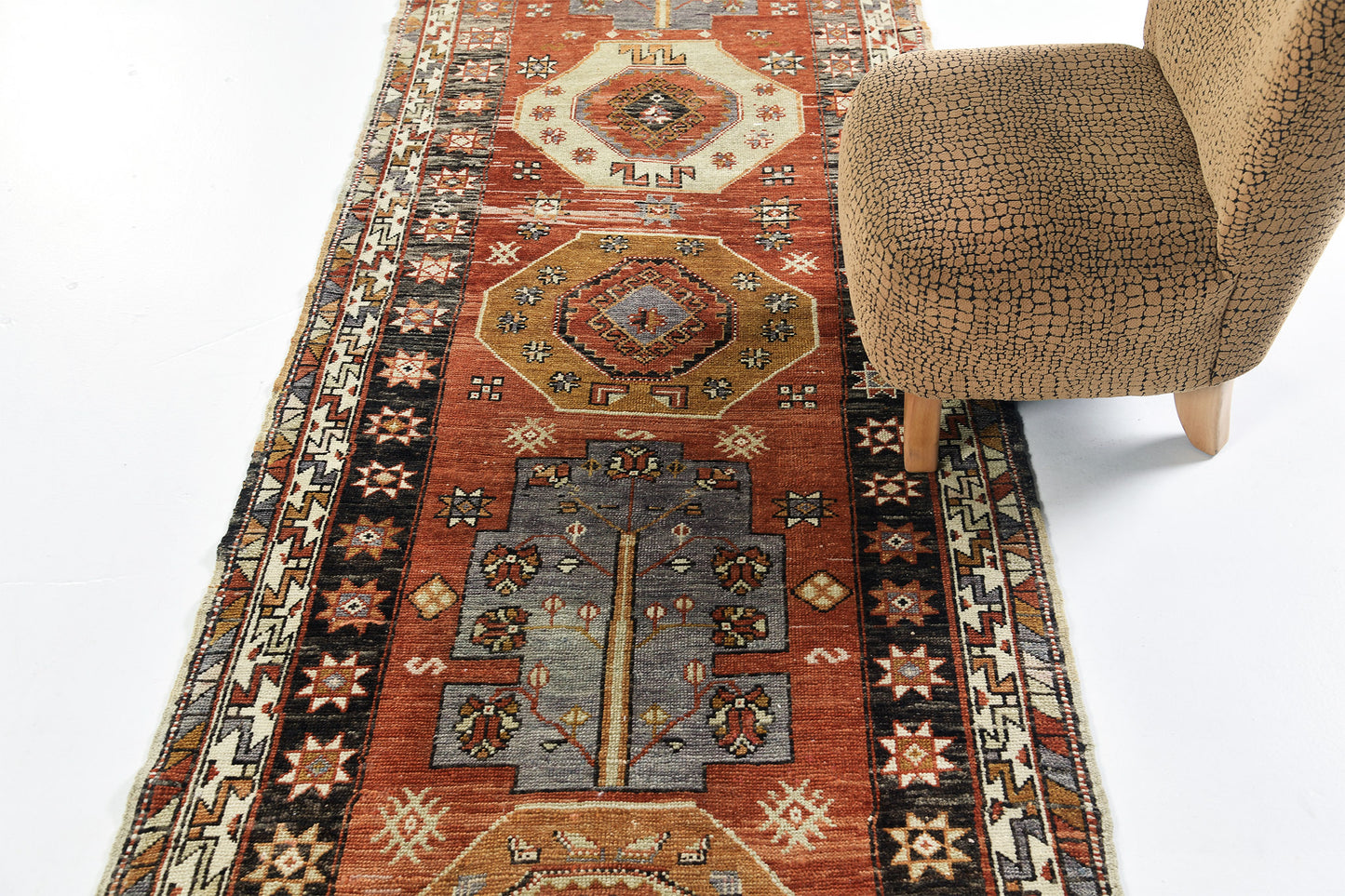 Antique Turkish Sivas Runner