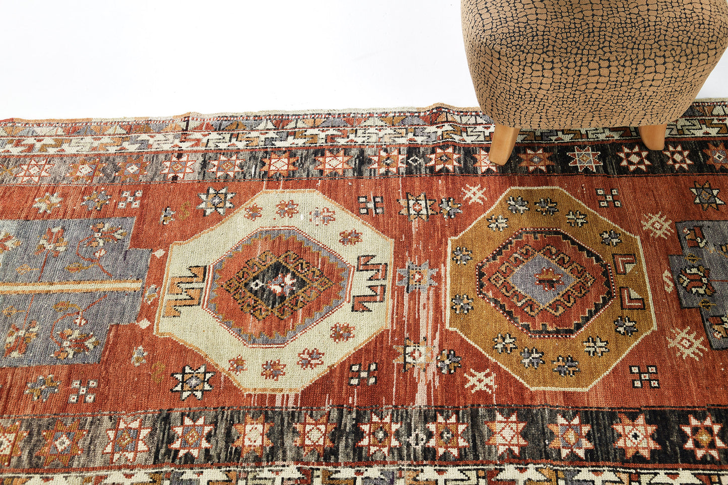 Antique Turkish Sivas Runner