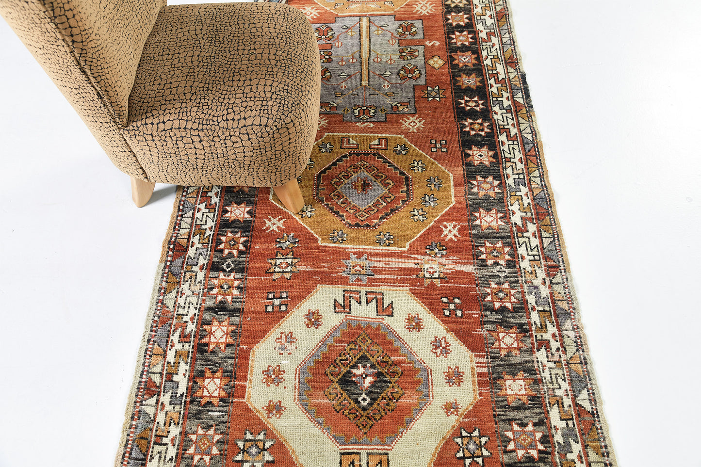 Antique Turkish Sivas Runner