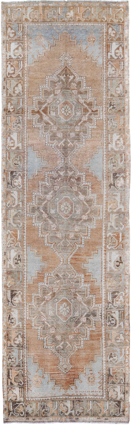 Antique Turkish Oushak Runner