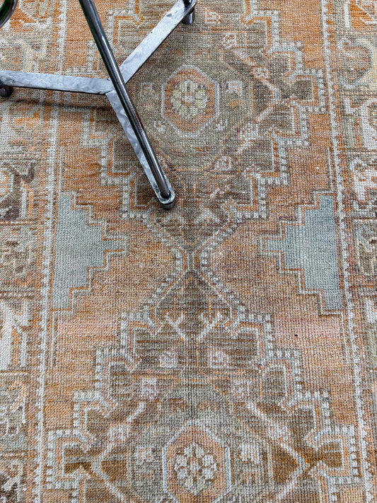 Antique Turkish Oushak Runner