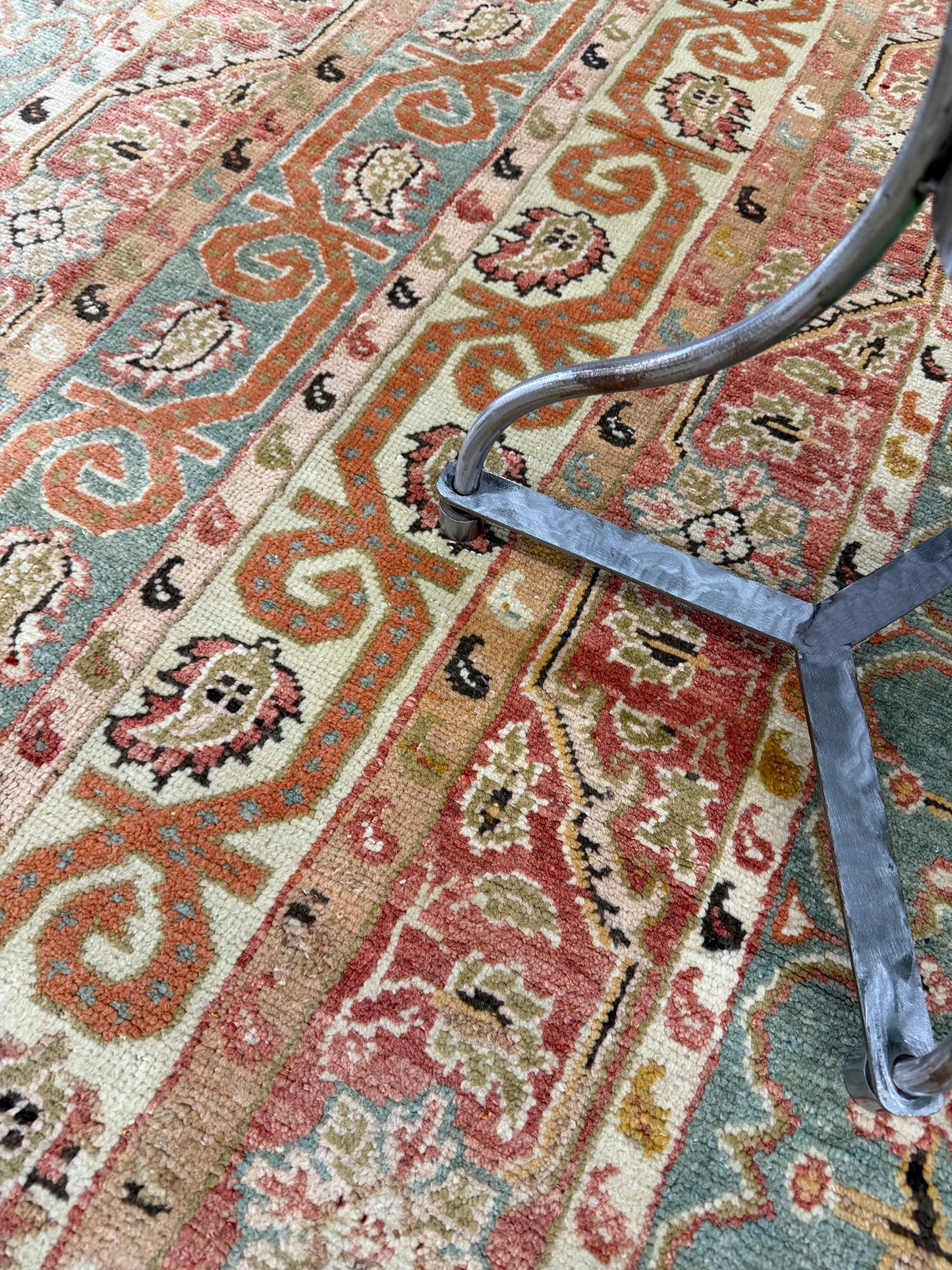 Antique Turkish Oushak Runner