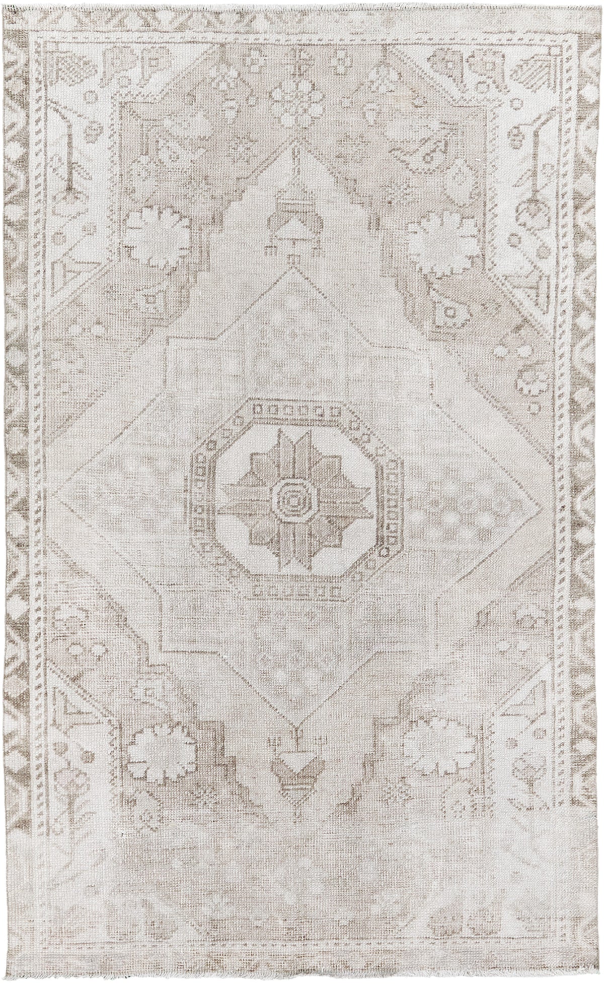Vintage Turkish Konya Runner - narrow runner, hand-knotted in Turkey - one-of-a-kind handmade area rug [#3]
