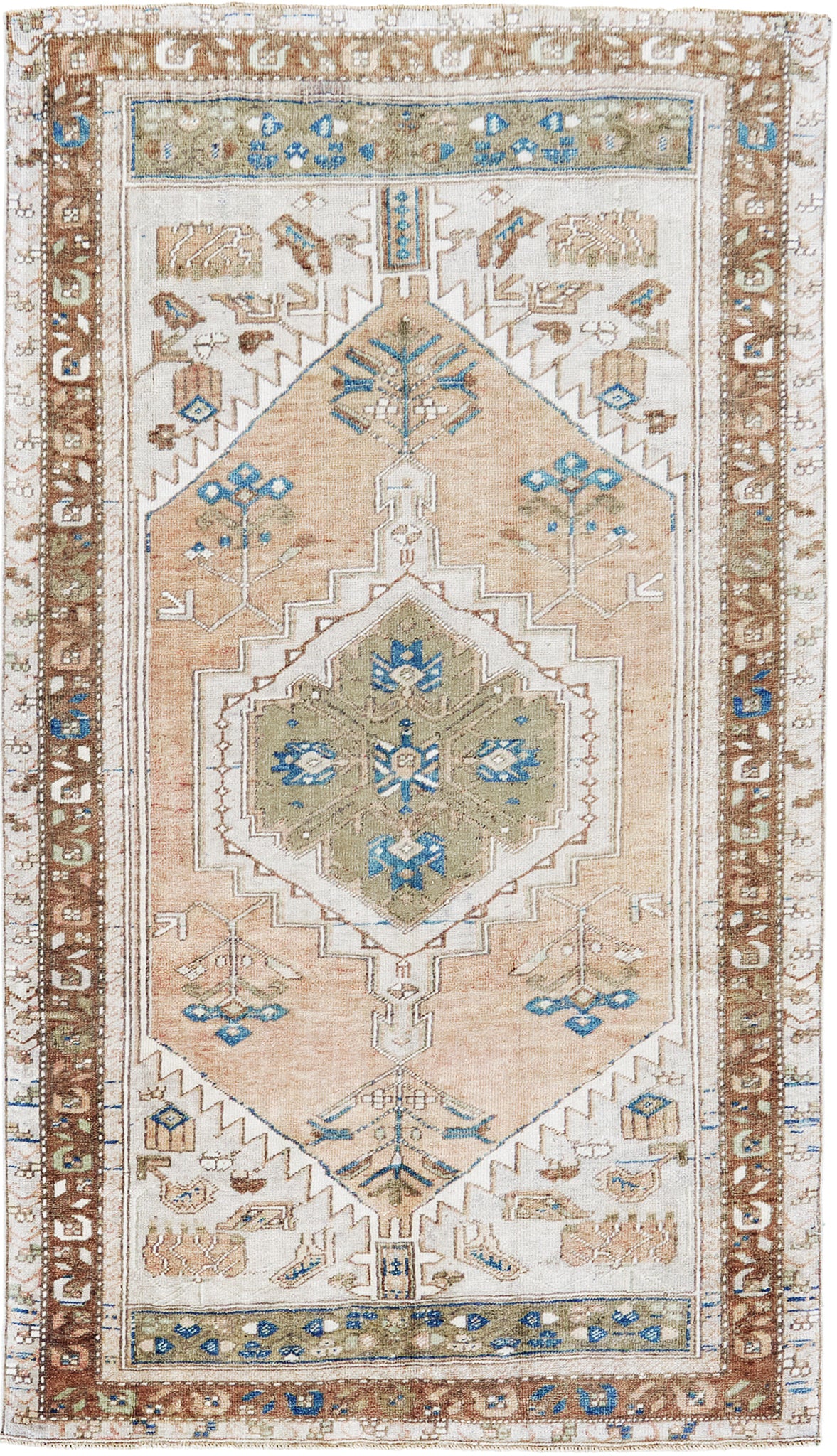 Vintage Turkish Anatolian - hand-knotted in Turkey - one-of-a-kind handmade area rug [#38]