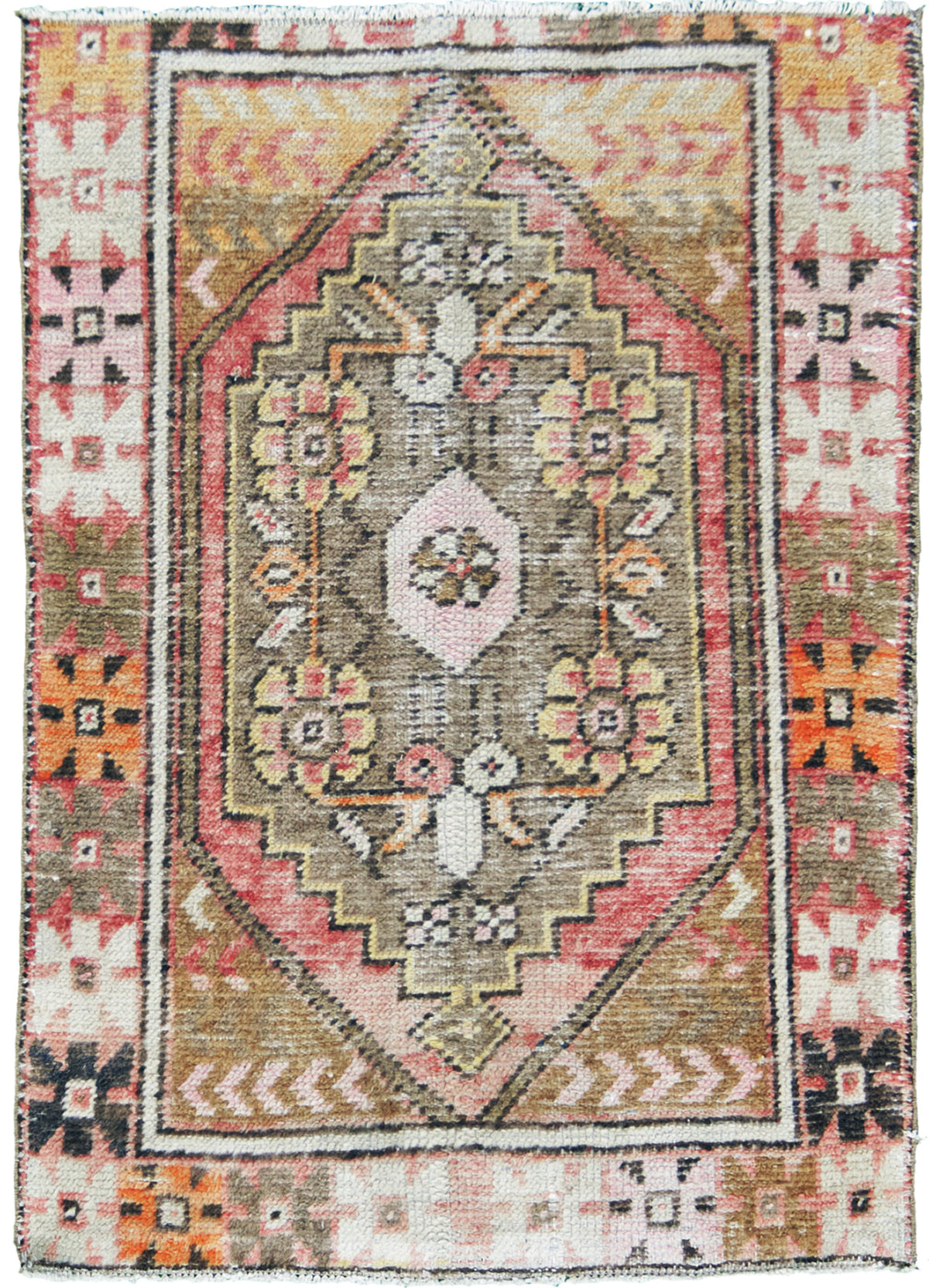 Antique Turkish Oushak Fertek - hand-knotted in Turkey - one-of-a-kind handmade area rug [#1]
