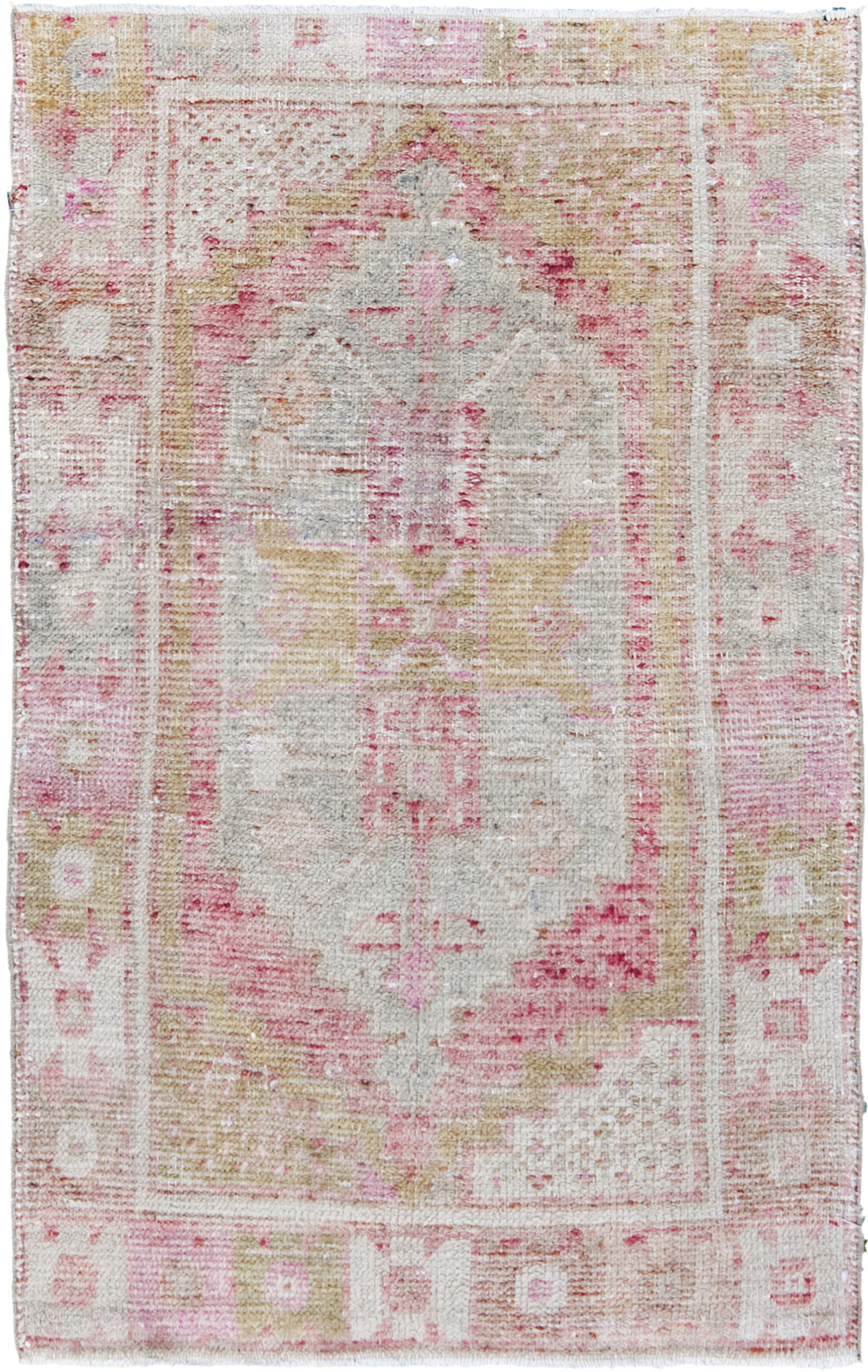 Antique Turkish Oushak - hand-knotted in Turkey - one-of-a-kind handmade area rug [#19]