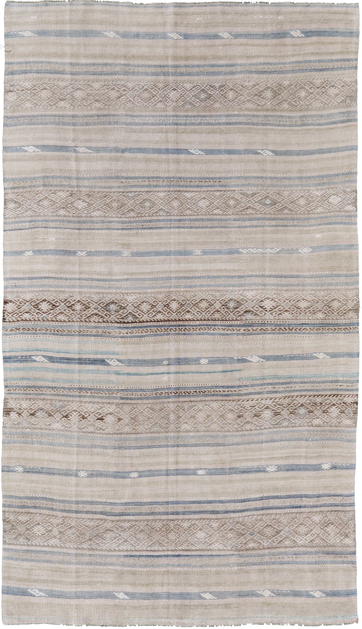 Vintage Turkish Jijim - hand-knotted in Turkey - one-of-a-kind handmade area rug [#1]