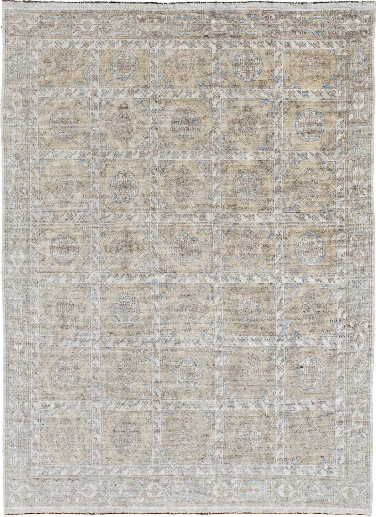 Mandira, Domicile Collection, Antique Gold - one-of-a-kind handmade area rug