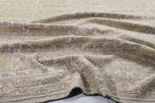 Mandira, Domicile Collection, Antique Gold - reverse side showing construction
