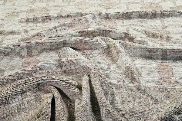 Dadima, Domicile Collection, Antique Rose - close-up of weave texture and pile