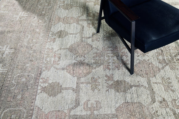 Dadima, Domicile Collection, Antique Rose - detailed border and fringe