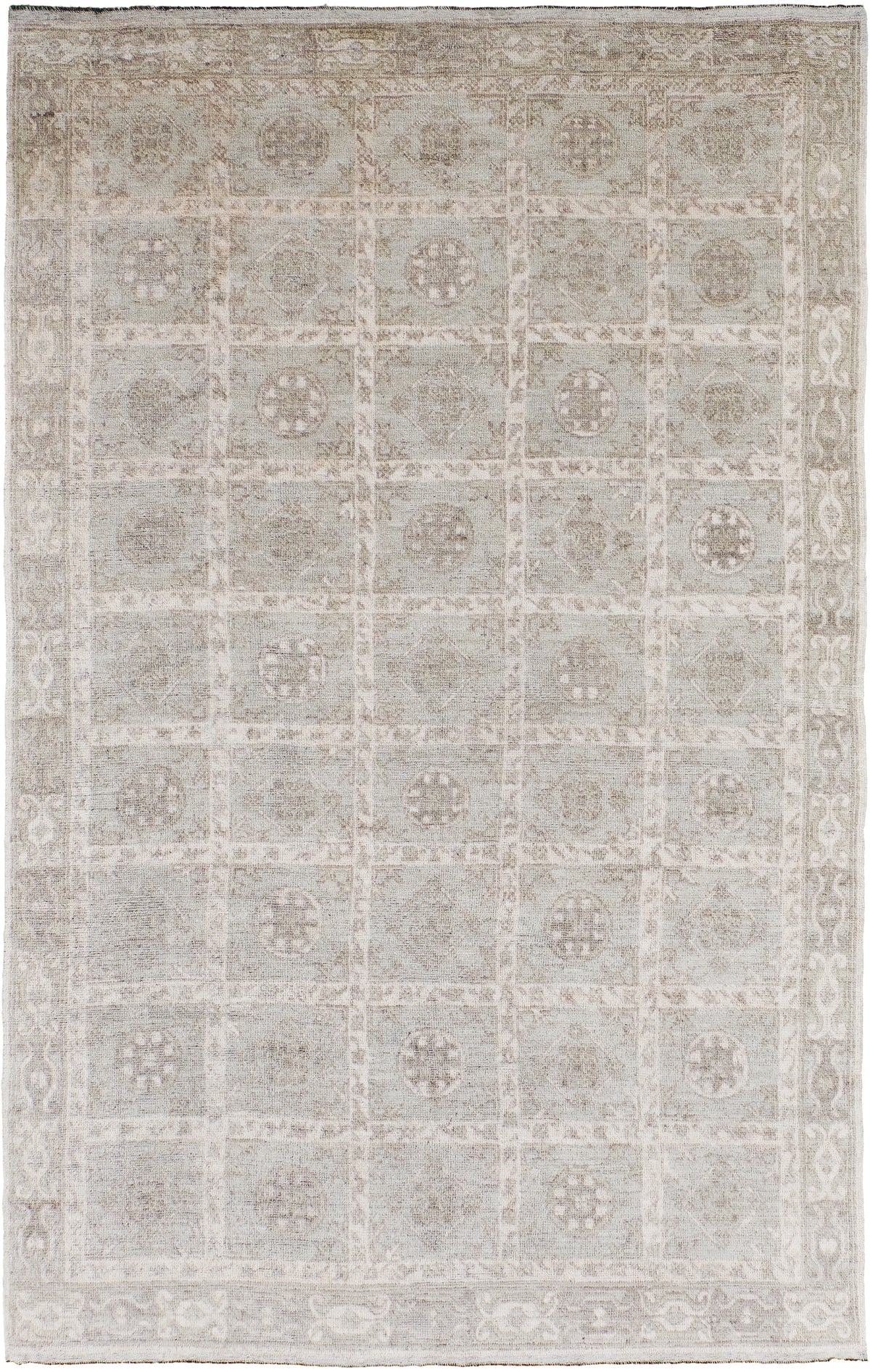 Mandira, Domicile Collection, Khaki - one-of-a-kind handmade area rug