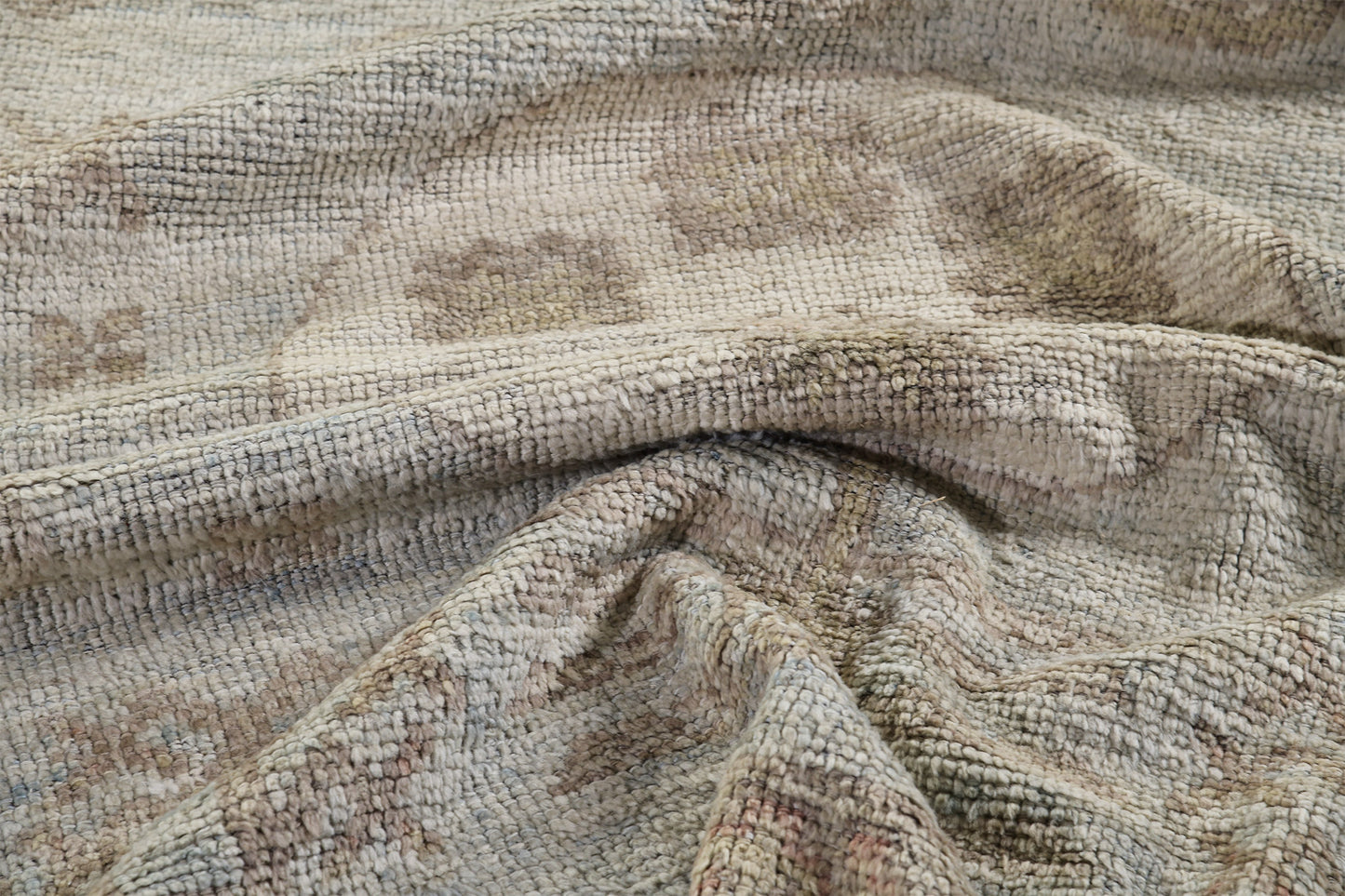 Champaka, Domicile Collection, Antique Sky - close-up of weave texture and pile