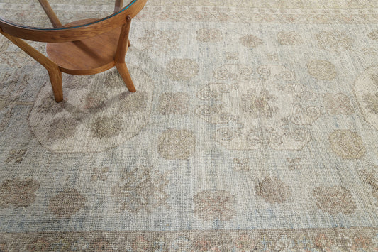 Champaka, Domicile Collection, Antique Sky - overhead flat lay view