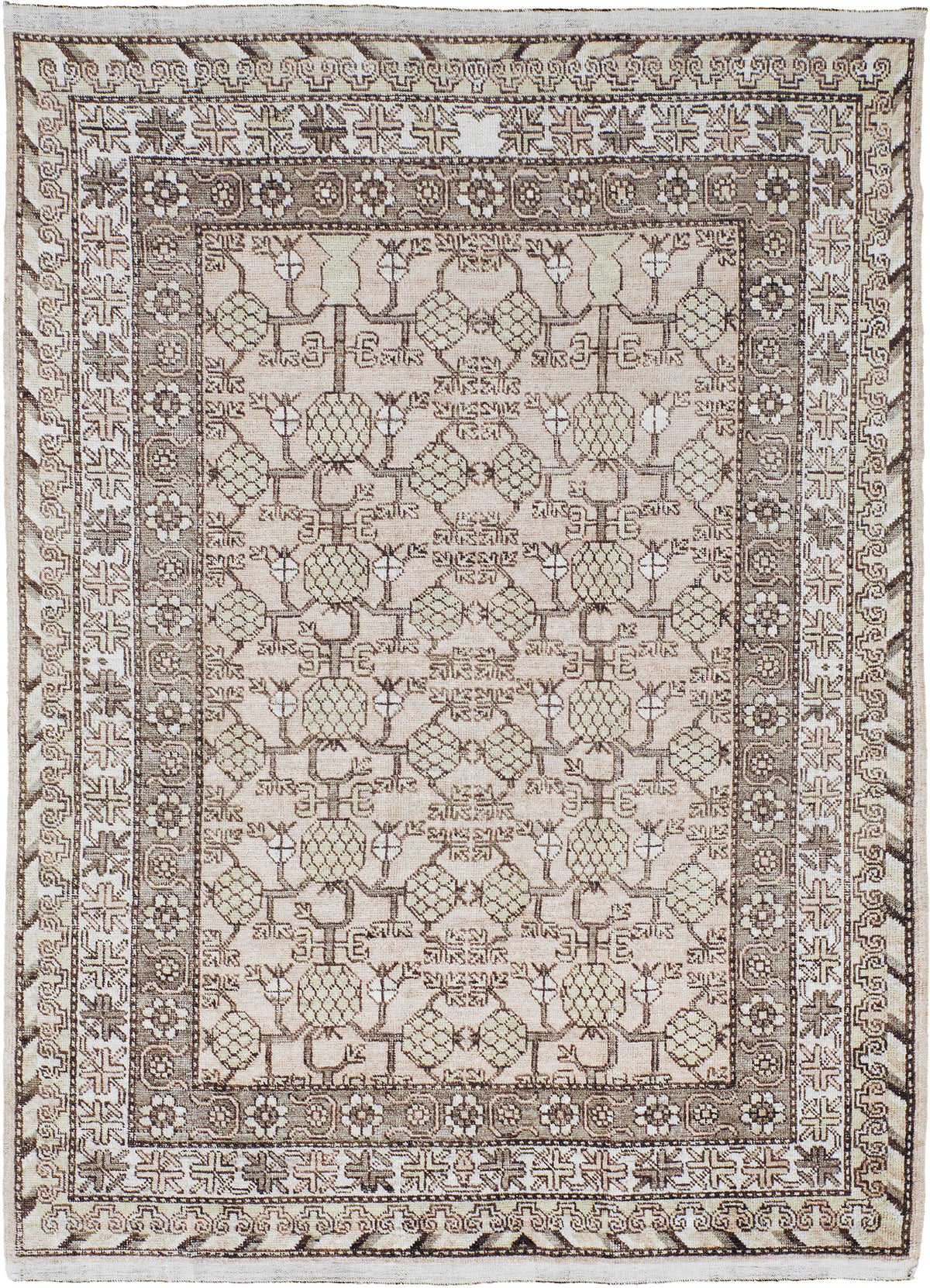 Dadima, Domicile Collection, Rose Walnut - one-of-a-kind handmade area rug
