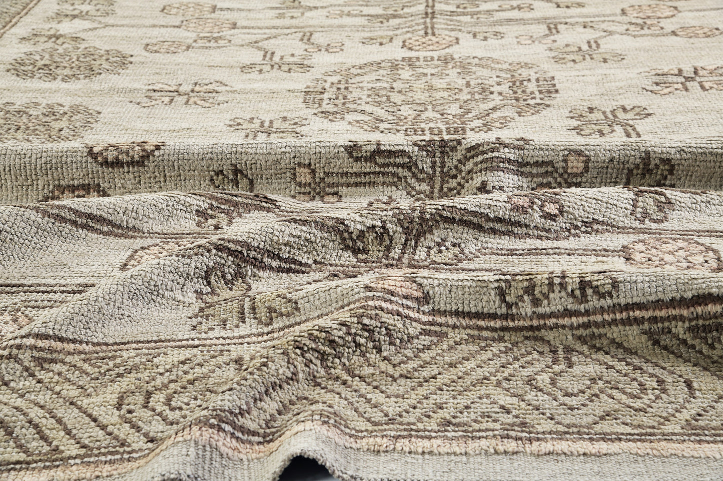 Sebru, Domicile Collection, Antique Pastel - reverse side showing construction