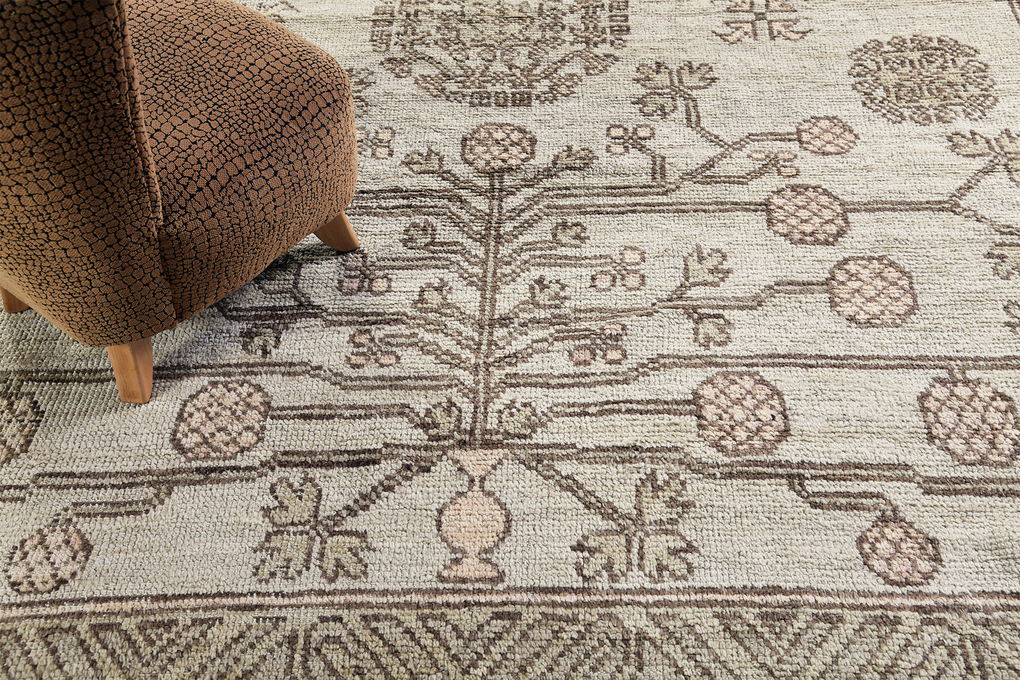 Sebru, Domicile Collection, Antique Pastel - overhead flat lay view