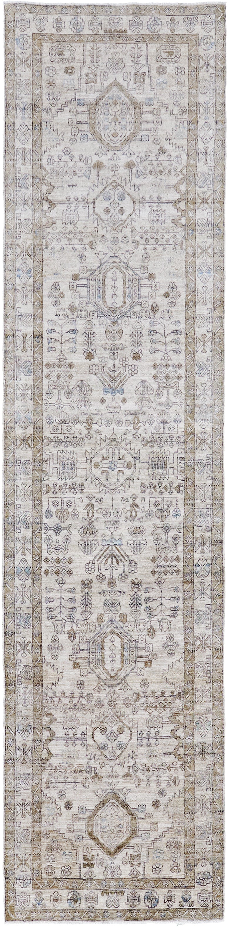 Bidjar Runner, Domicile Collection - narrow runner - one-of-a-kind handmade area rug [#2]