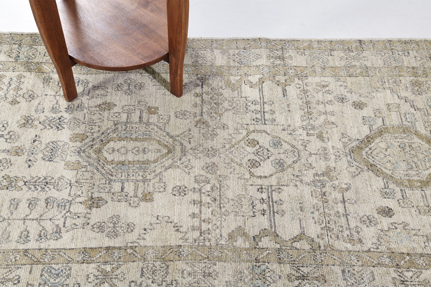 Bidjar Runner, Domicile Collection - narrow runner - overhead flat lay view [#2]