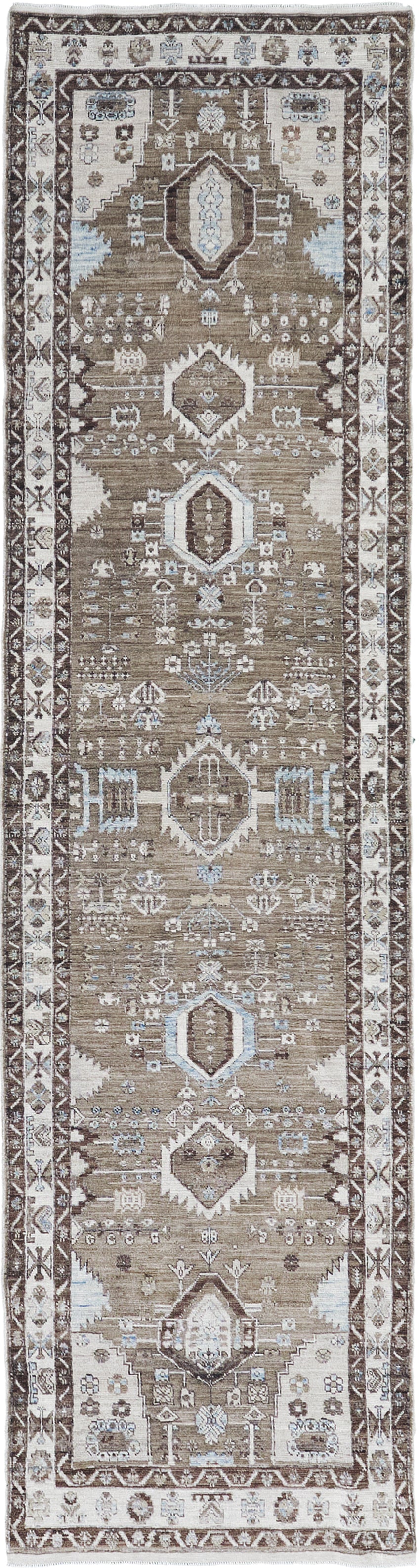 Bidjar Runner, Domicile Collection - narrow runner - one-of-a-kind handmade area rug [#5]