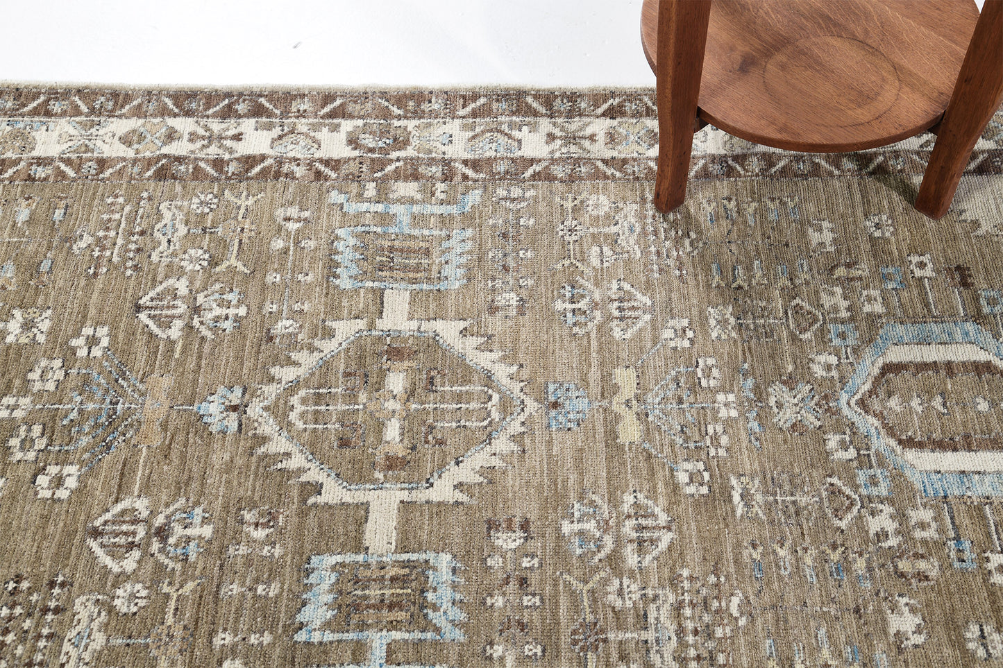 Bidjar Runner, Domicile Collection - narrow runner - detailed border and fringe [#5]