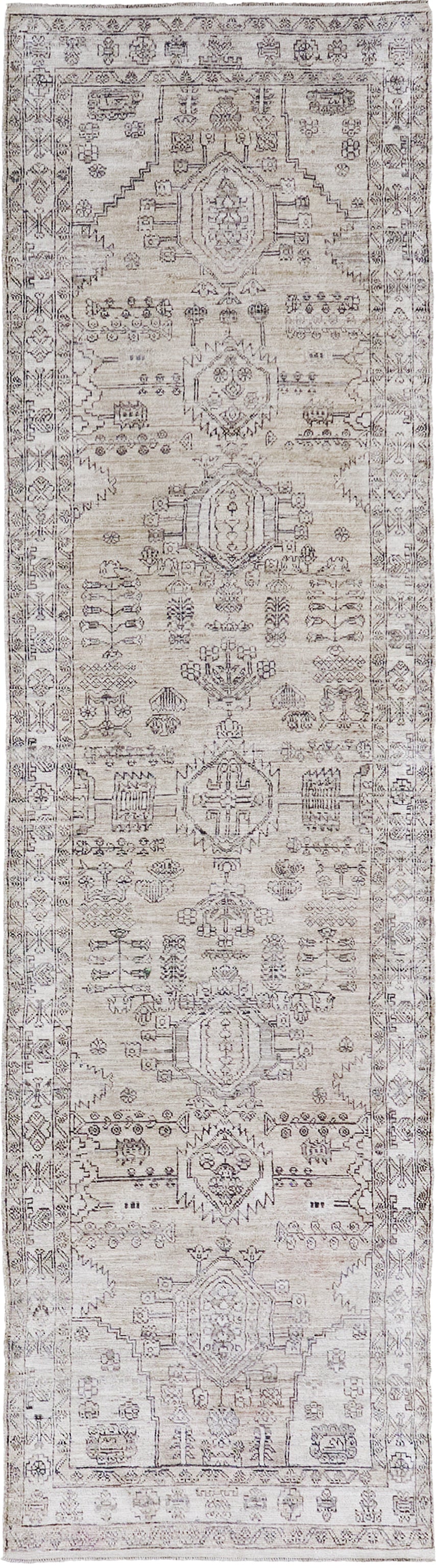 Bidjar Runner, Domicile Collection - narrow runner - one-of-a-kind handmade area rug [#6]
