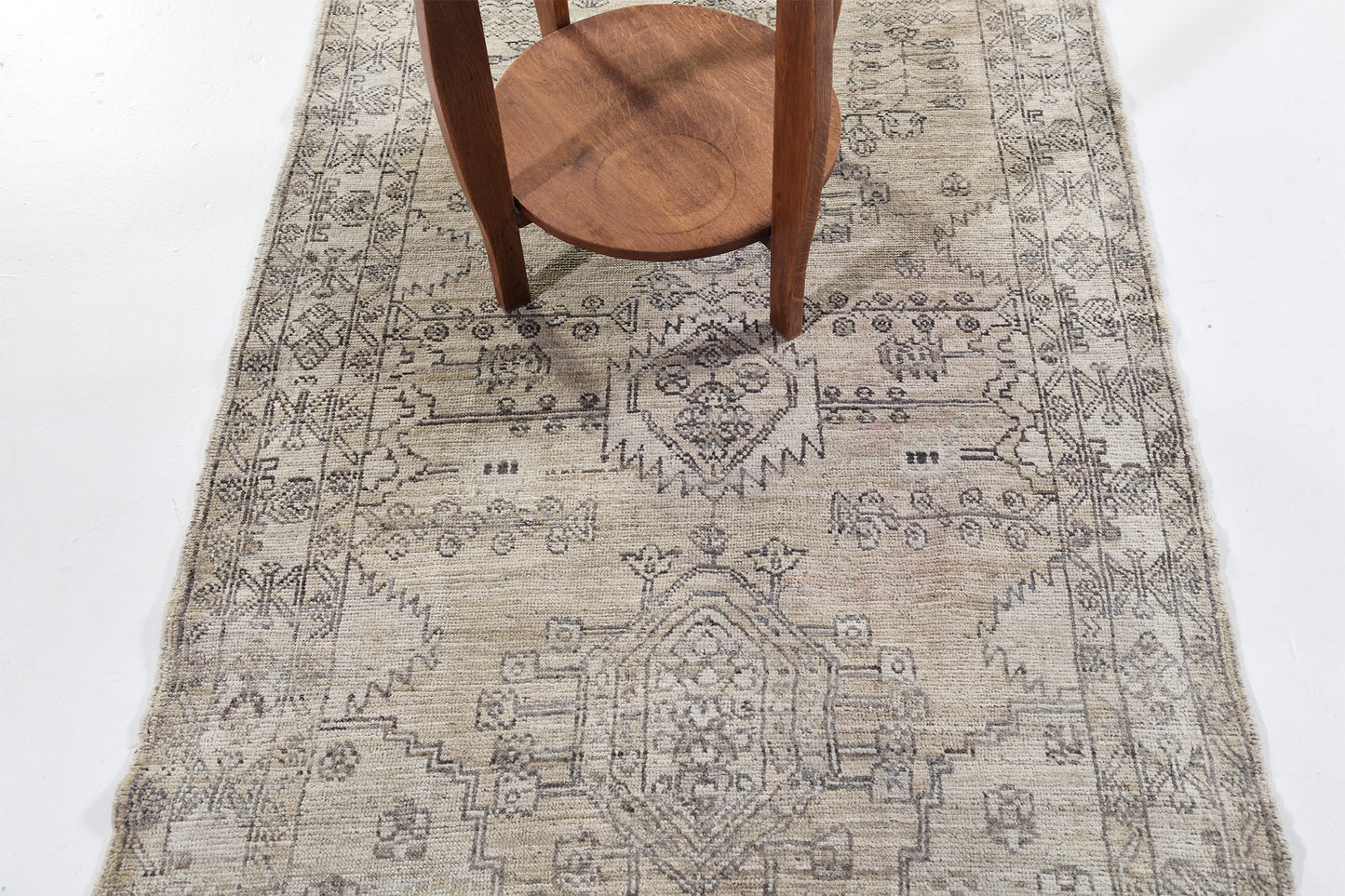 Bidjar Runner, Domicile Collection - narrow runner - detailed border and fringe [#6]