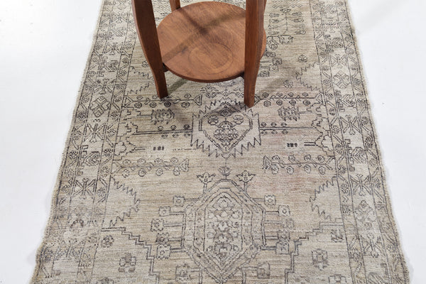 Bidjar Runner, Domicile Collection - narrow runner - detailed border and fringe [#6]