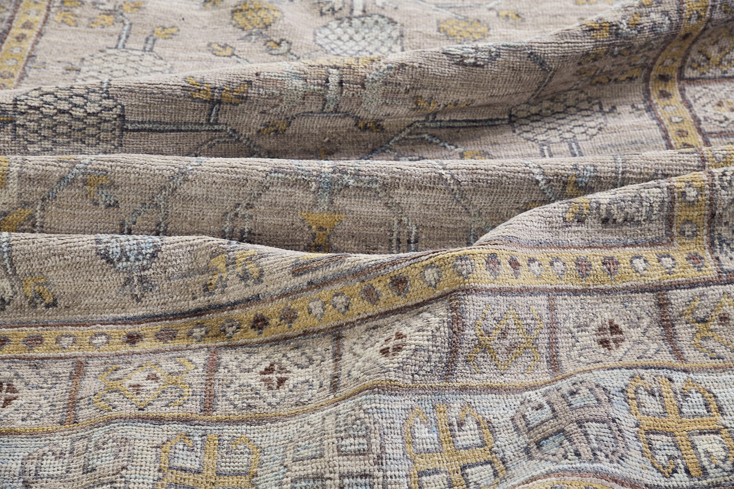 Khotan Revival, Muted Revival - East Turkestan Khotan - full length showing color variation [#1]