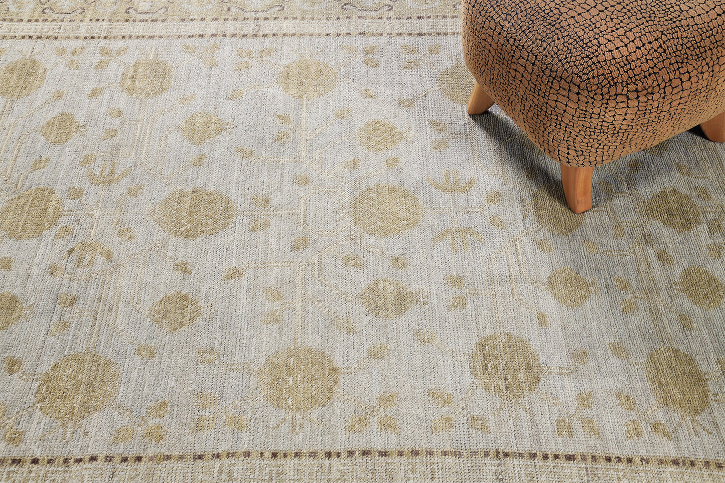Anar, Muted Revival - artisan revival weave - styled in room setting [#2]