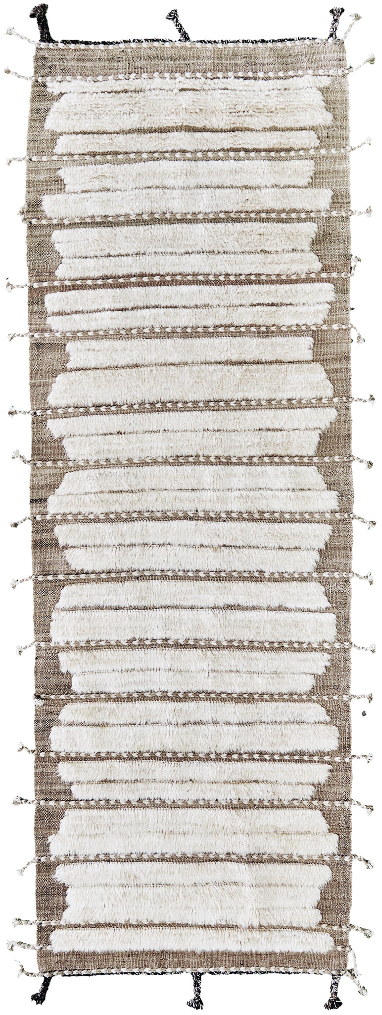 Abrolhos Runner, Haute Bohemian, Ivory Wheat