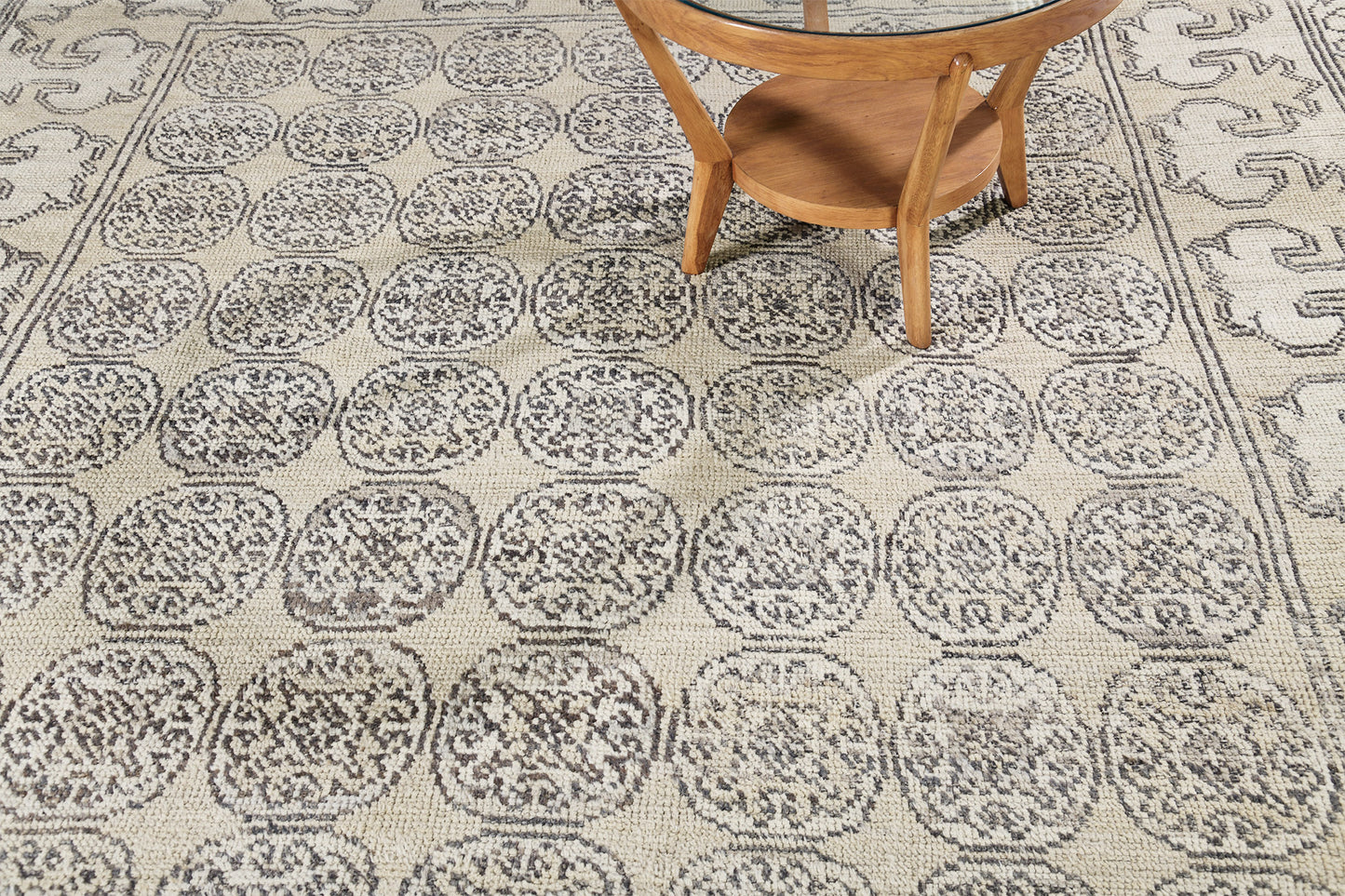 Tugay, Domicile Collection, Earth Umbra - overhead flat lay view