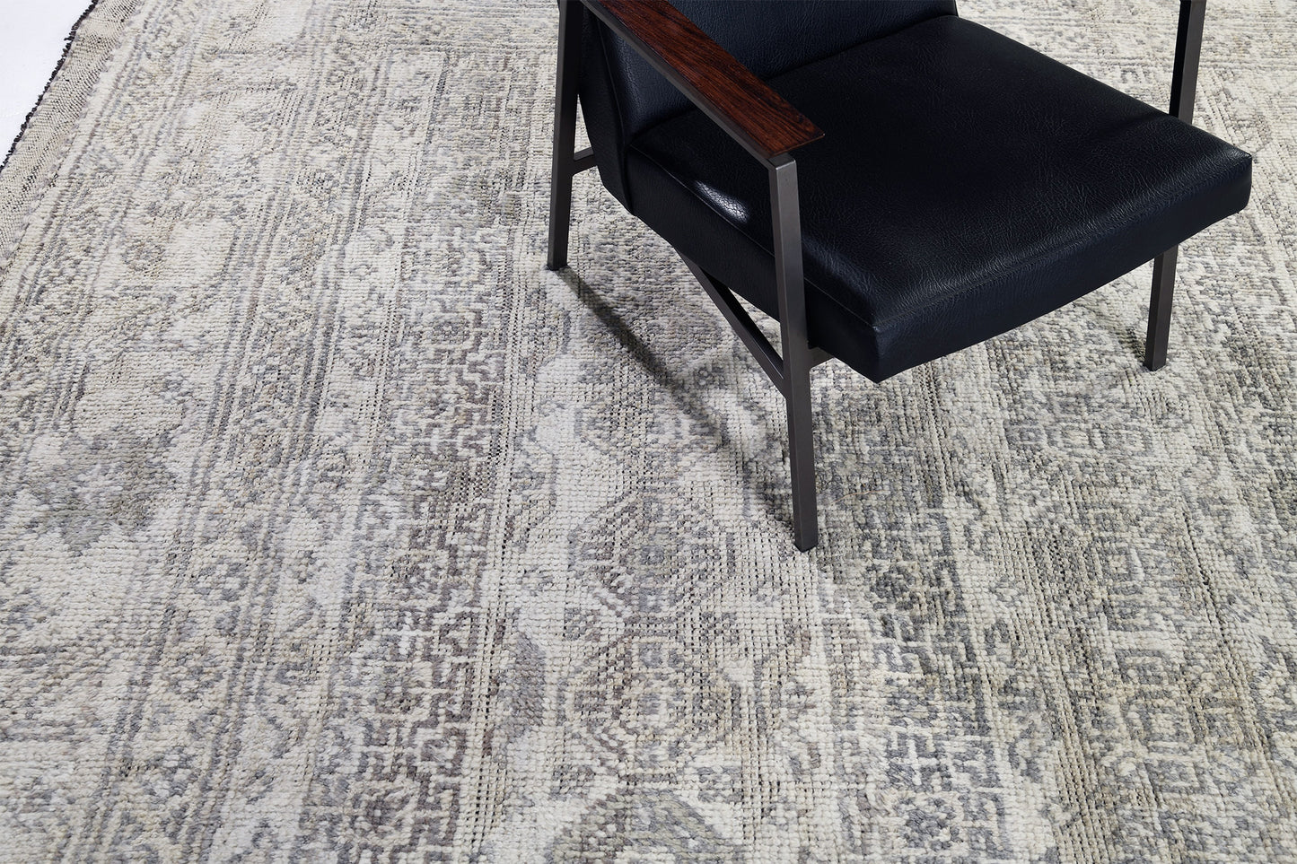 Nastaran, Domicile Collection - close-up of weave texture and pile [#3]